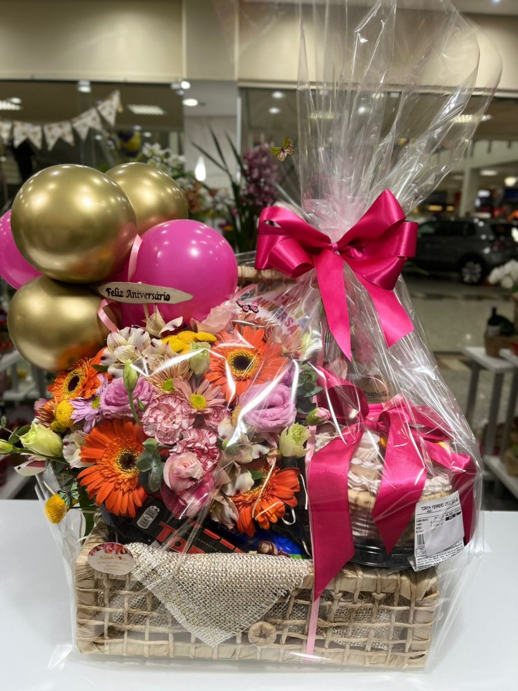 Cesta - Feliz Aniversário 